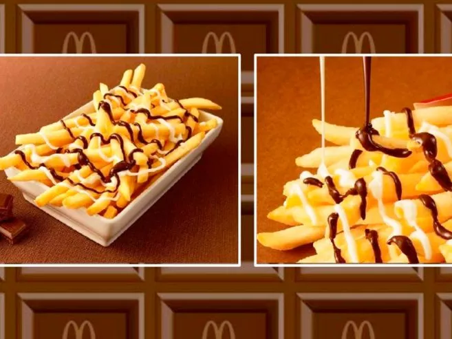 Csokis sültkrumplival kísérletezik a japán McDonald’s