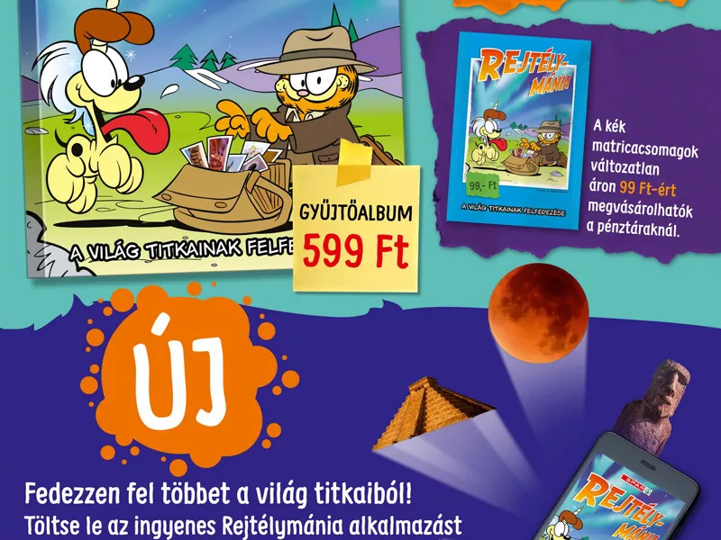 A SPAR új matricagyűjtő albuma a természet misztikus oldalát mutatja be