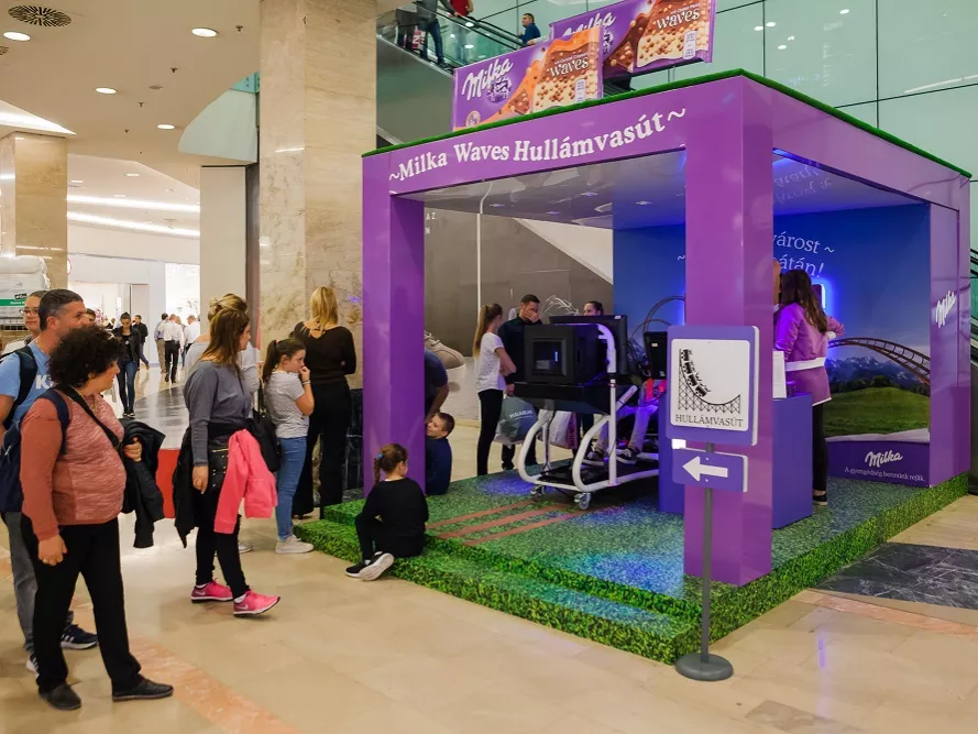Budapest fölött hullámvasutaztatott a Milka