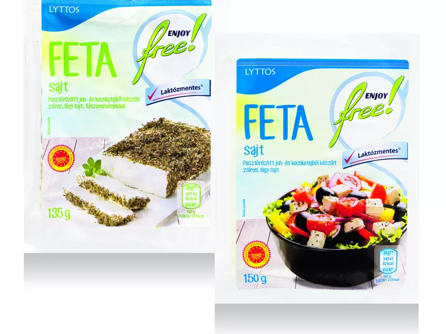 Laktózmentes feta sajtok az ALDI-tól