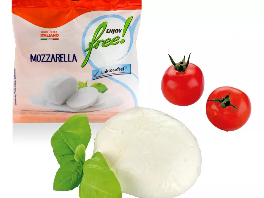 Laktózmentes mozzarella az ALDI kínálatában