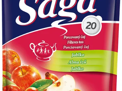 Saga gyümölcs- és fekete teák