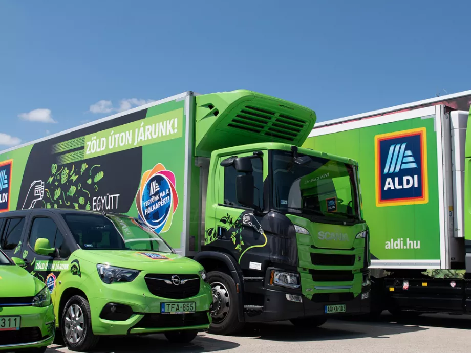 Második e-kamionját állította forgalomba az ALDI