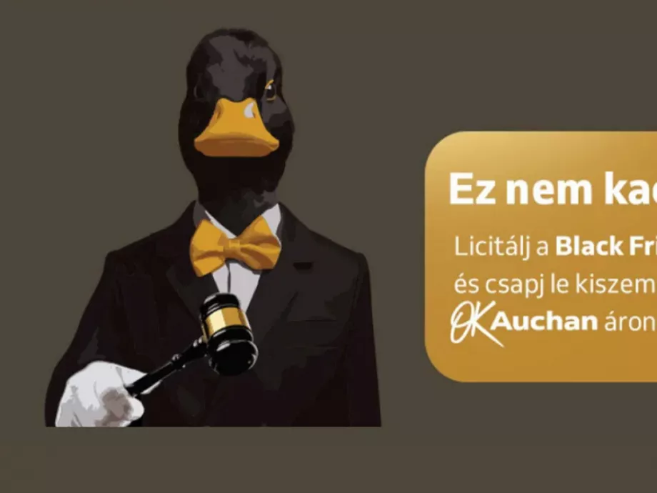 Licitálással indul a Black November az Auchanban