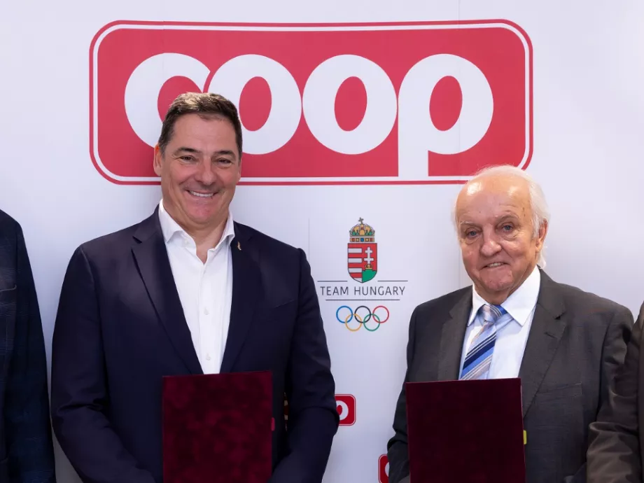 A COOP újabb négy évig a Magyar Olimpiai Csapat mellett