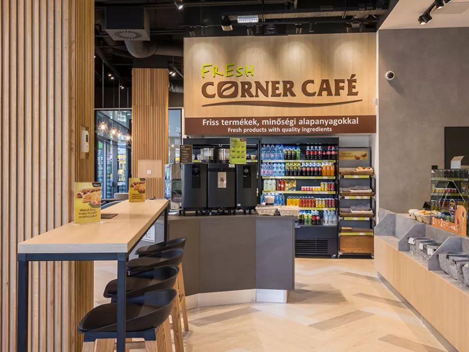 A Nyugati pályaudvaron nyitott Fresh Corner egységet a MOL